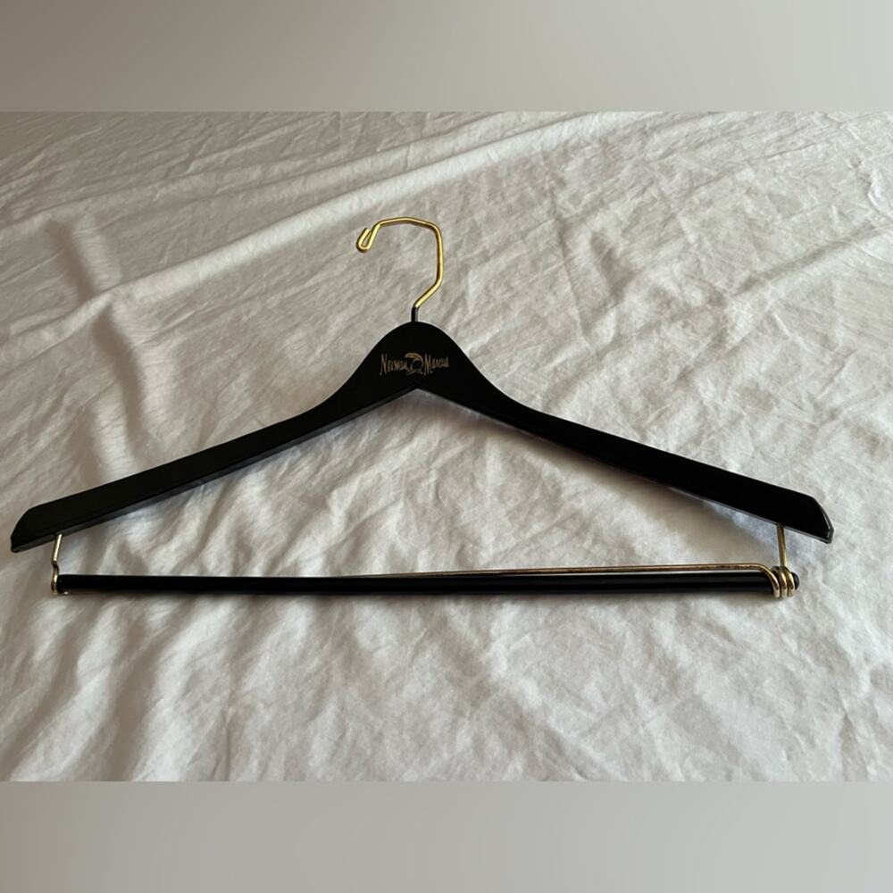 Neiman Marcus Wood Suit Hanger Vintage